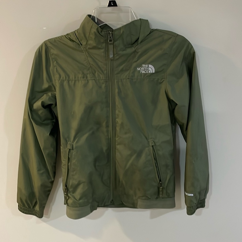 Girls North Face rain jacket